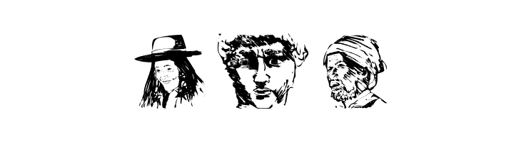 PeopleSketches  Free Fonts Download