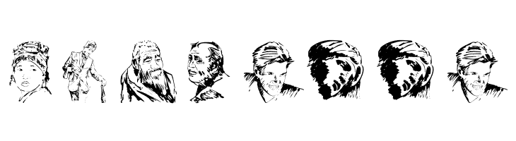 PeopleSketches  Free Fonts Download