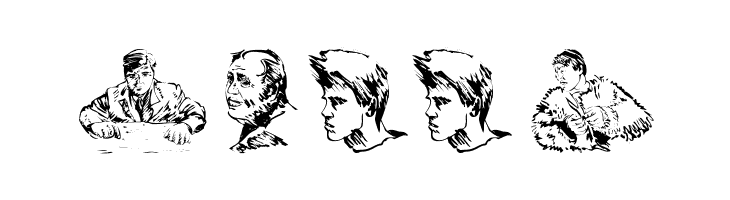 PeopleSketches  Free Fonts Download