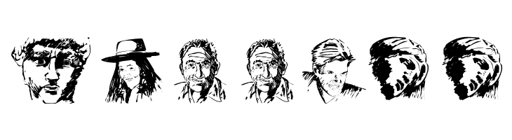 PeopleSketches  Free Fonts Download