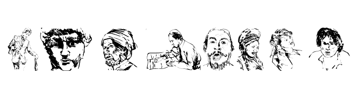 PeopleSketches  Free Fonts Download