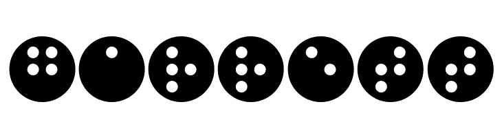 BrailleHeadline  Free Fonts Download