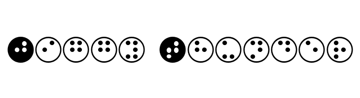 BrailleHeadline  Free Fonts Download