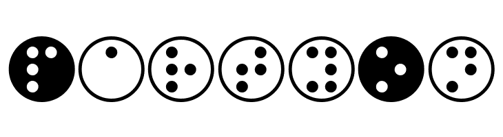 BrailleHeadline  Free Fonts Download