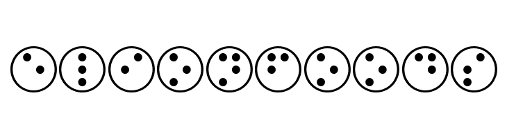 BrailleHeadline  Free Fonts Download