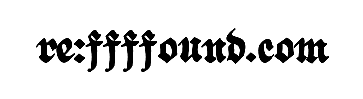 ScribbledFraktur-XHeavy  Free Fonts Download