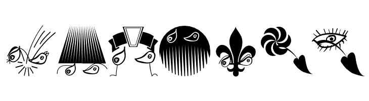 DesignPartsSix  Free Fonts Download