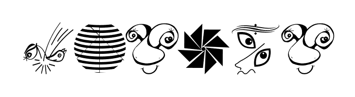 DesignPartsSix  Free Fonts Download