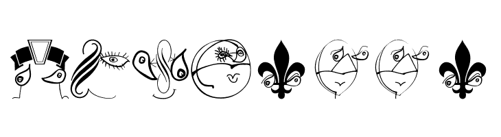 DesignPartsSix  Free Fonts Download