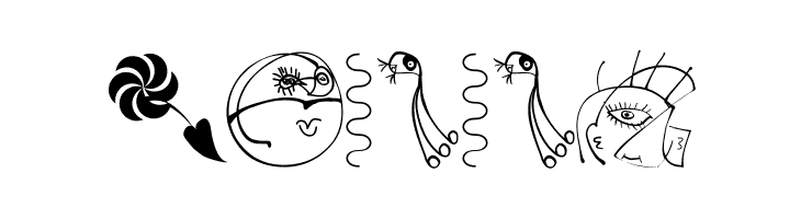 DesignPartsSix  Free Fonts Download