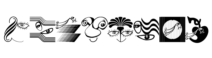 DesignPartsSix  Free Fonts Download