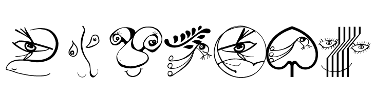 DesignPartsSix  Free Fonts Download