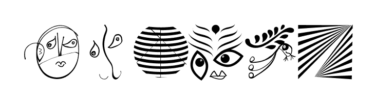 DesignPartsSix  Free Fonts Download