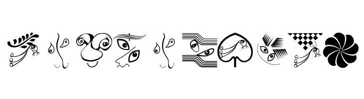 DesignPartsSix  Free Fonts Download