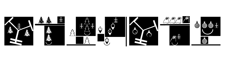 PetrasBauhausXmas  Free Fonts Download