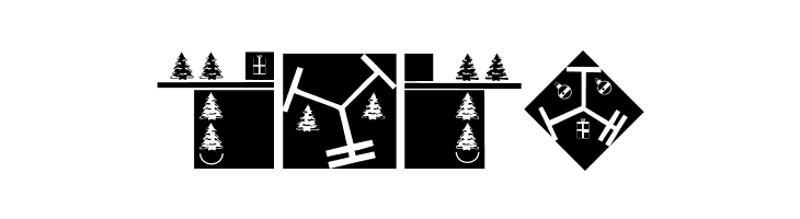 PetrasBauhausXmas  Free Fonts Download