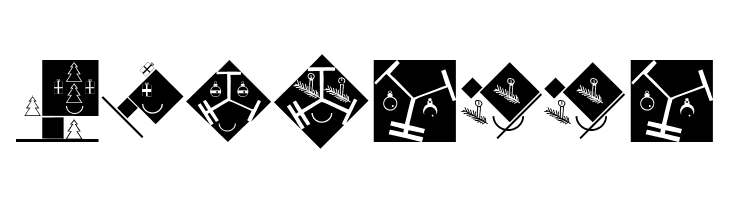 PetrasBauhausXmas  Free Fonts Download