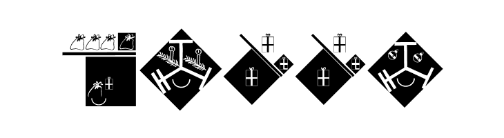 PetrasBauhausXmas  Free Fonts Download