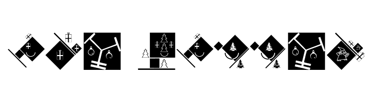 PetrasBauhausXmas  Free Fonts Download