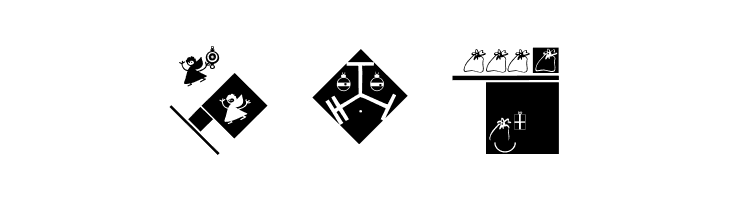 PetrasBauhausXmas  Free Fonts Download