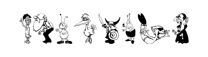 ToonCharsOne  Free Fonts Download