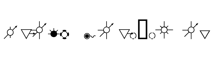 ESRI Oil Gas  Water  Free Fonts Download