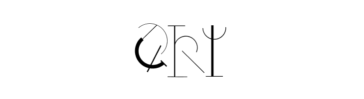 HalfCircleAlphabetXP  Free Fonts Download