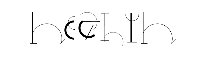 HalfCircleAlphabetXP  Free Fonts Download