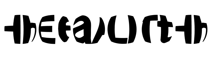 TypoDisturbances  Free Fonts Download
