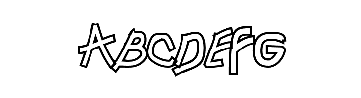 Chunkmuffin HollowThick  Free Fonts Download