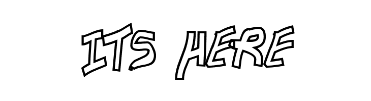 Chunkmuffin HollowThick  Free Fonts Download