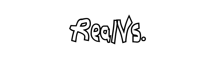 Chunkmuffin HollowThick  Free Fonts Download