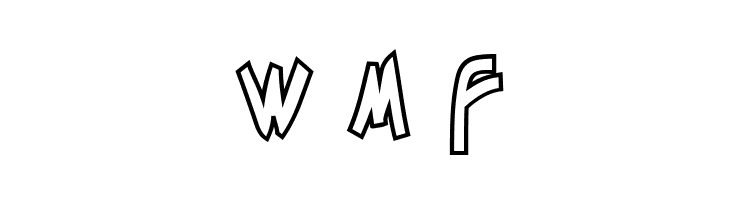Chunkmuffin HollowThick  Free Fonts Download