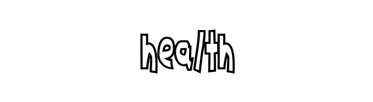 Chunkmuffin HollowThick  Free Fonts Download