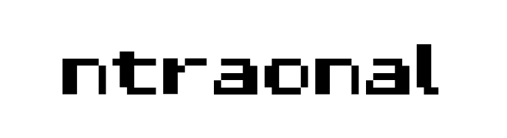 D3 LiteBitMapism Bold  Free Fonts Download