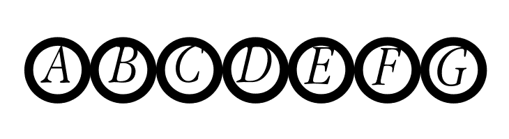 GaranitialRings  Free Fonts Download