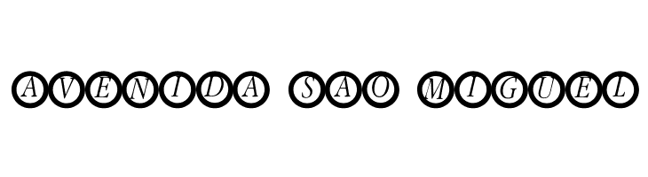 GaranitialRings  Free Fonts Download
