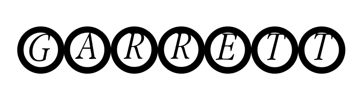 GaranitialRings  Free Fonts Download