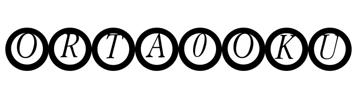 GaranitialRings  Free Fonts Download