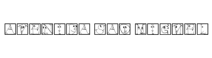 FacesAlphabetBeta  Free Fonts Download