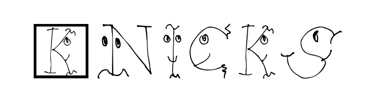 FacesAlphabetBeta  Free Fonts Download