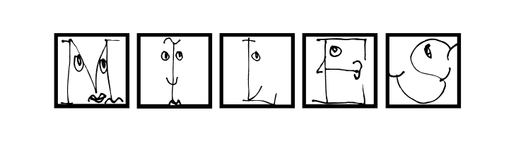 FacesAlphabetBeta  Free Fonts Download