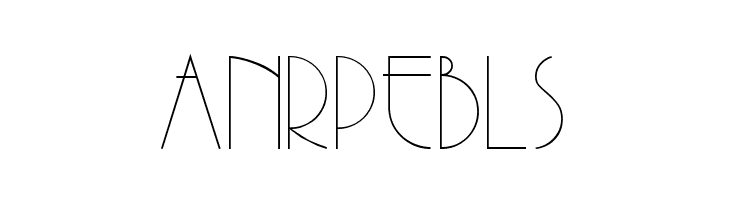 ANRPEBLS VI Tri Anh Hoa Font