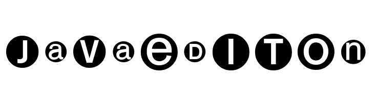 MonoAlphabetMultiSized  Free Fonts Download