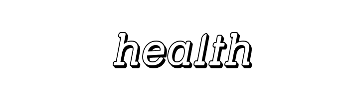 Street Slab - 3D Italic  Free Fonts Download