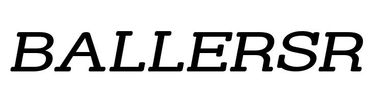 Street Slab - Wide Italic  Free Fonts Download