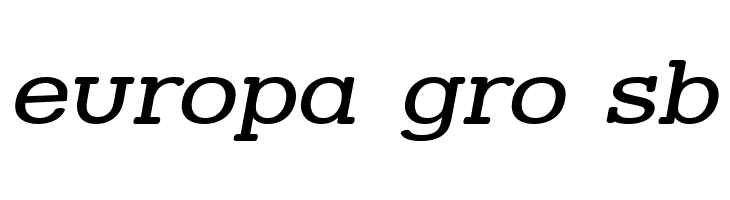 Street Slab - Wide Italic  Free Fonts Download