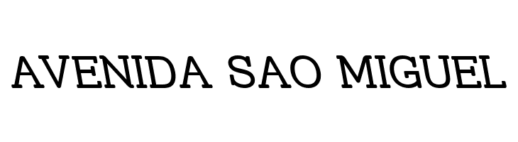 Street Slab Upper - Rev  Free Fonts Download