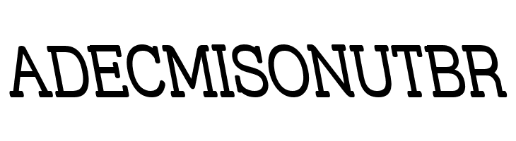 Street Slab - Narrow Rev  Free Fonts Download