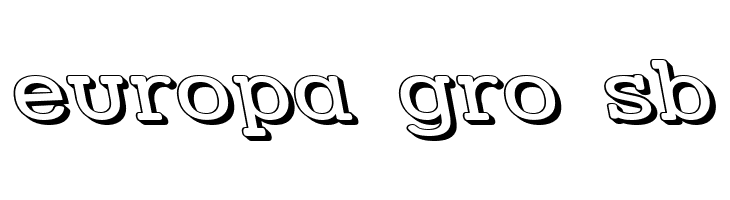 Street Slab - Wide 3D Rev  Free Fonts Download